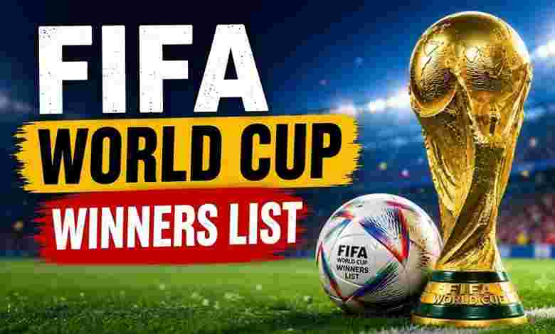 FIFA World Cup Winners List
