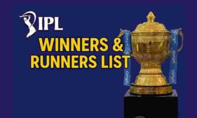 IPL Winners List