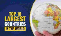 Top 10 Largest Countries in the World by Area 