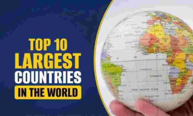 Top 10 Largest Countries in the World by Area