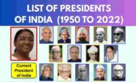 List of Presidents of India