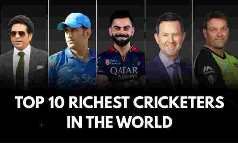Top 10 Richest Cricketers in the world