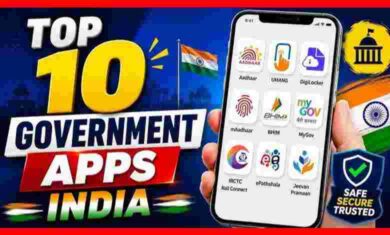 Top 10 Government Mobile Apps in India