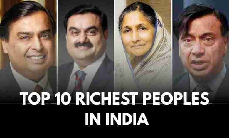 Top 10 Richest People in India